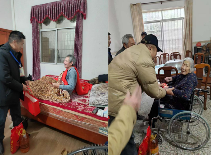 2026年1月24日大岭村高龄老人慰问记