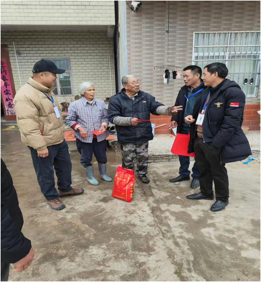 2026年1月24日大岭村高龄老人慰问记