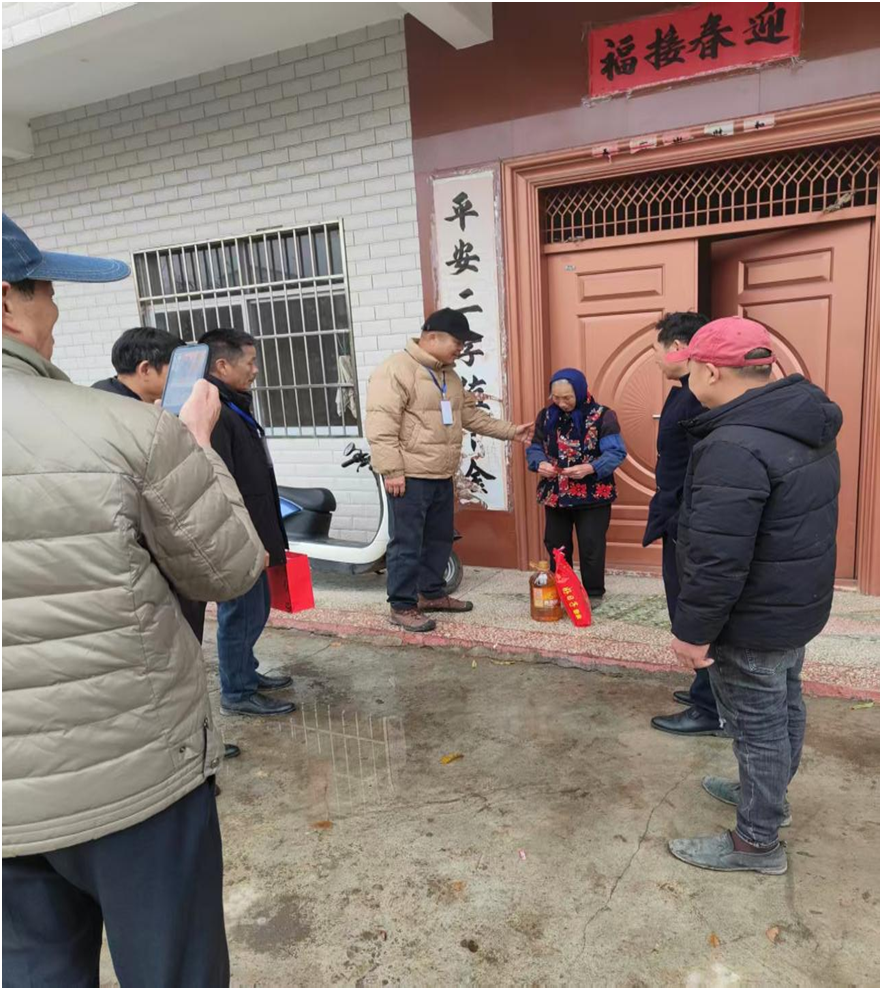 2026年1月24日大岭村高龄老人慰问记